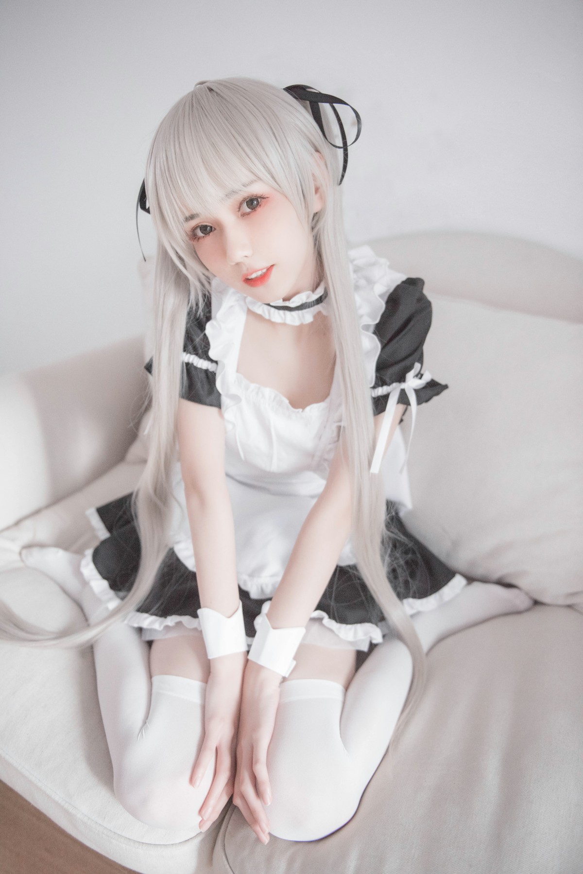 [Cosplay]你的负卿 – 穹妹女仆兔女郎 – COSPLAY