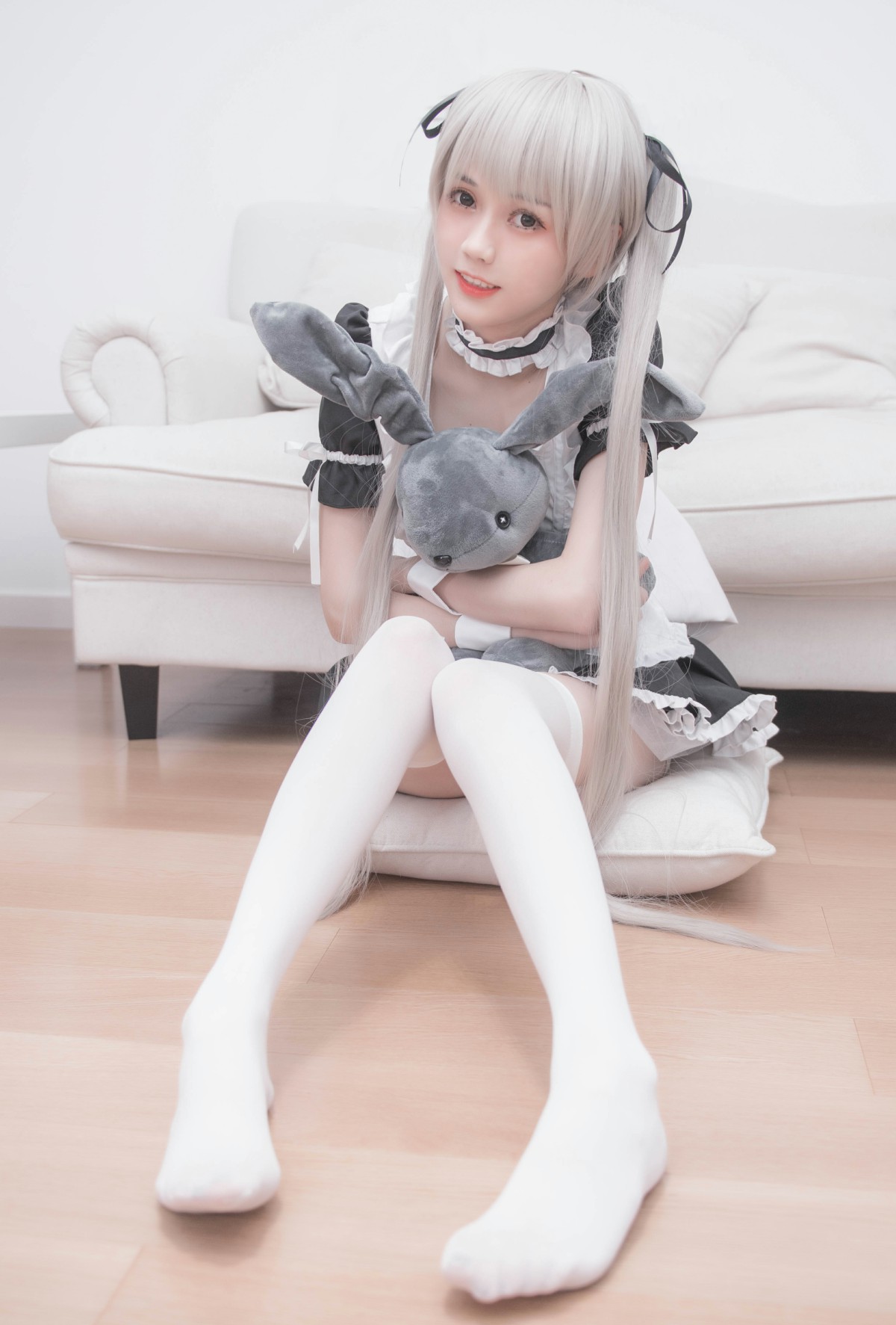 [Cosplay]你的负卿 – 穹妹女仆兔女郎 – COSPLAY