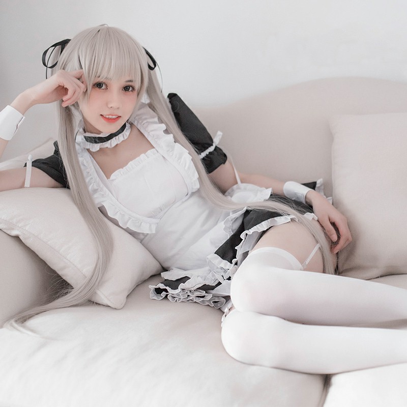[Cosplay]你的负卿 – 穹妹女仆兔女郎 – COSPLAY