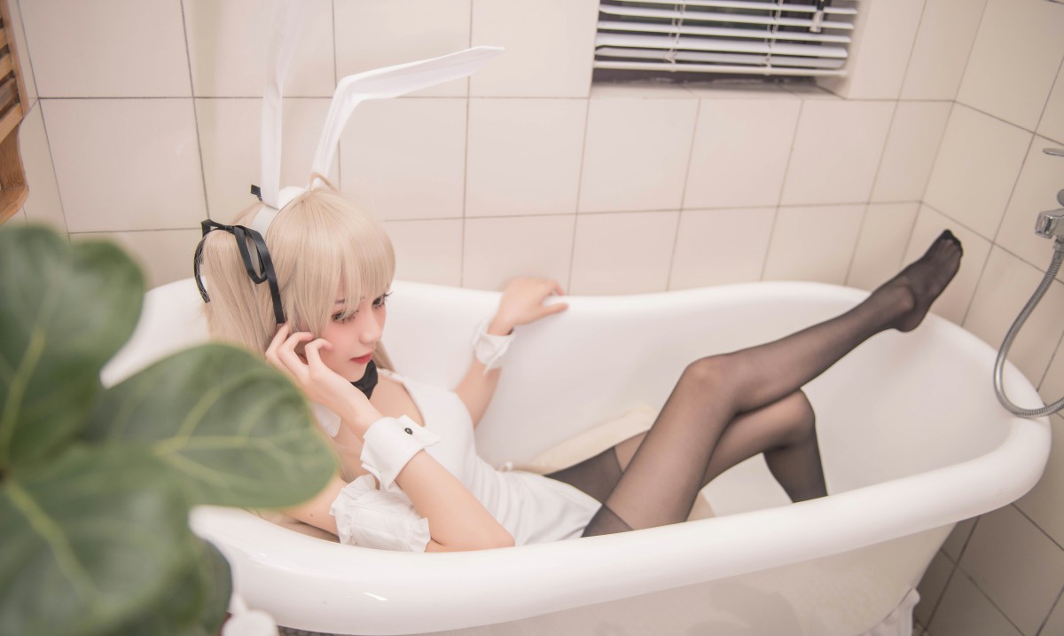 [Cosplay]你的负卿 – 穹妹女仆兔女郎 – COSPLAY