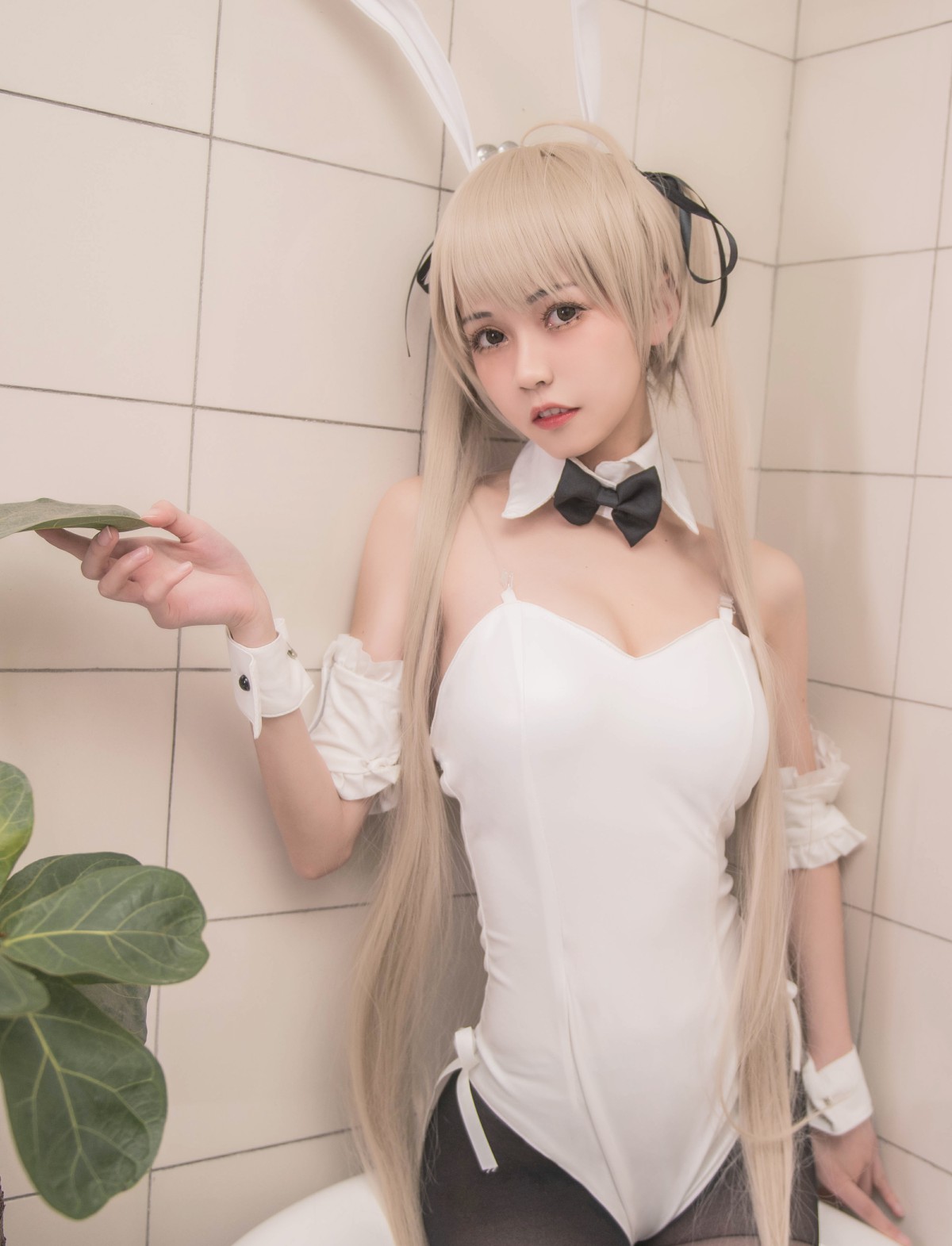 [Cosplay]你的负卿 – 穹妹女仆兔女郎 – COSPLAY