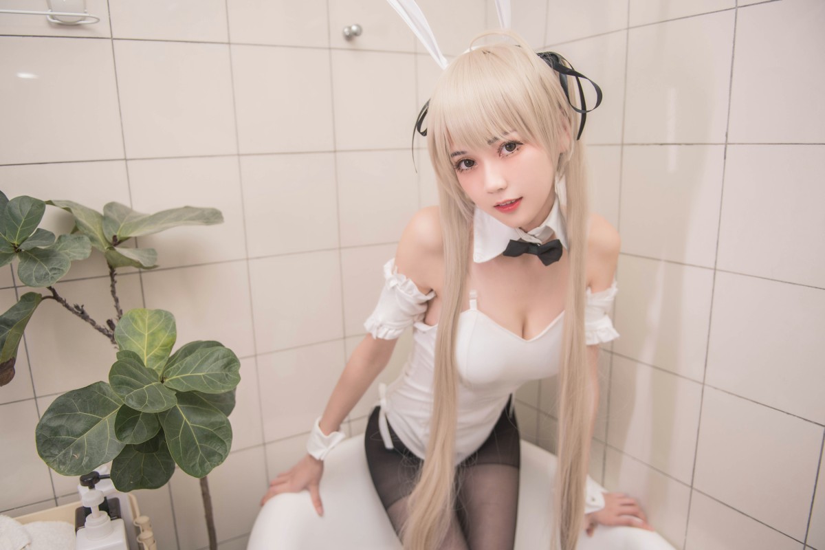 [Cosplay]你的负卿 – 穹妹女仆兔女郎 – COSPLAY