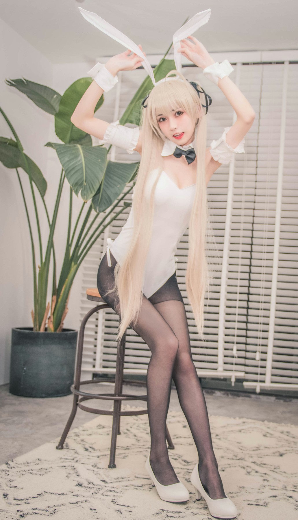 [Cosplay]你的负卿 – 穹妹女仆兔女郎 – COSPLAY