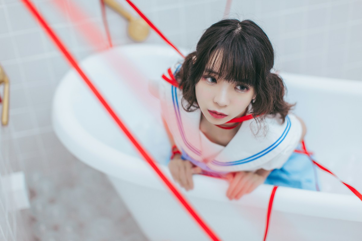 [Cosplay]疯猫ss – 睡衣与浴室的水手服 – COSPLAY