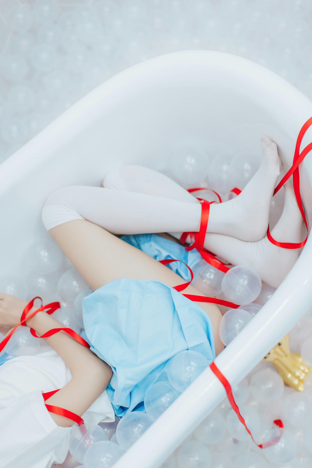 [Cosplay]疯猫ss – 睡衣与浴室的水手服 – COSPLAY
