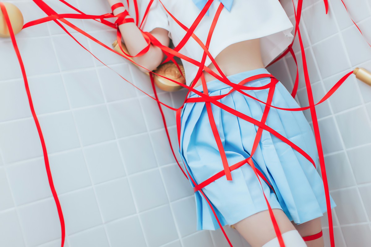 [Cosplay]疯猫ss – 睡衣与浴室的水手服 – COSPLAY