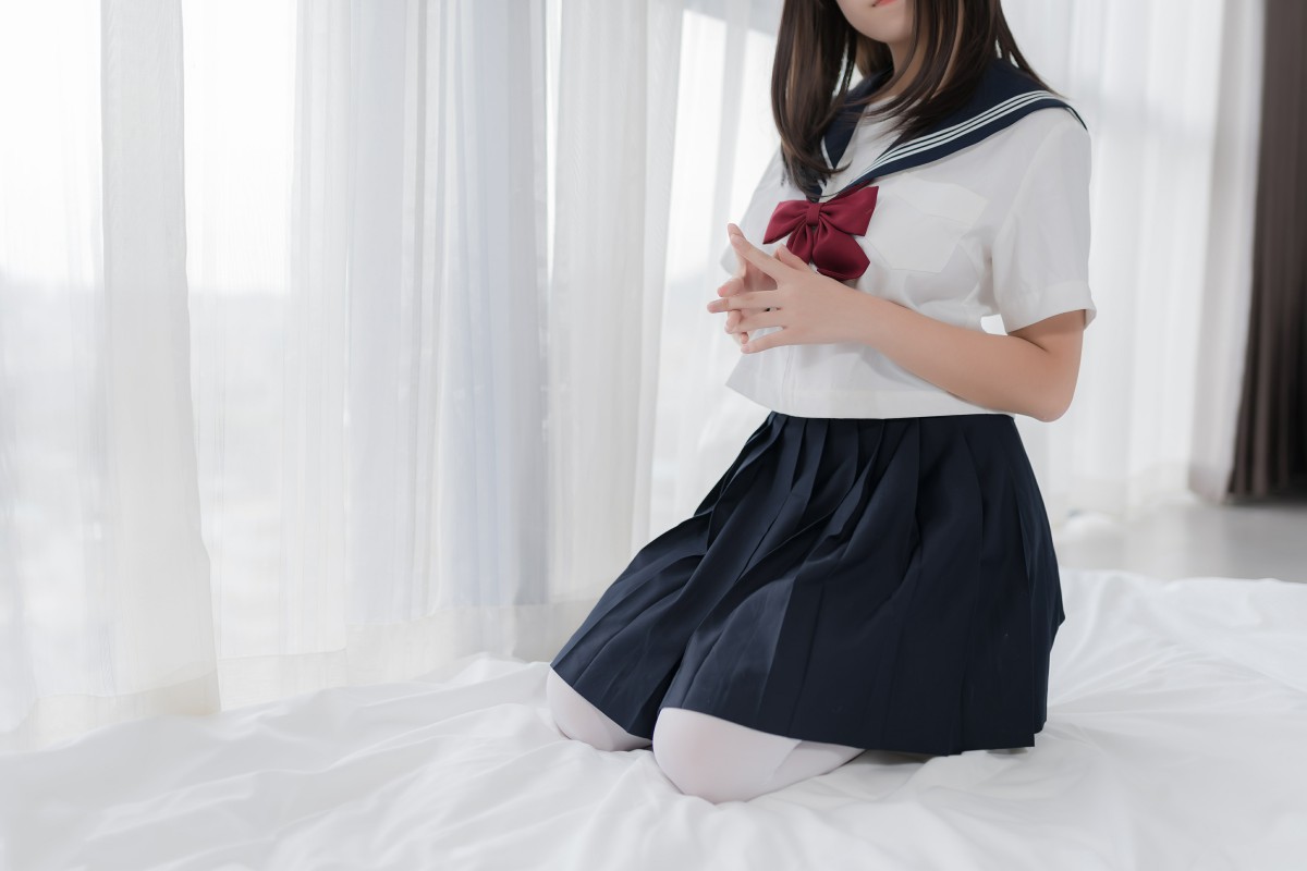 喵糖映画 VOL.002 JK白丝 – COSPLAY