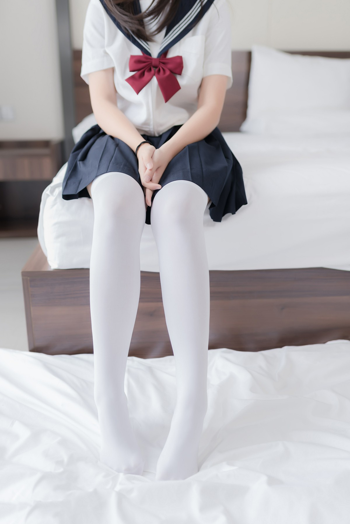 喵糖映画 VOL.002 JK白丝 – COSPLAY