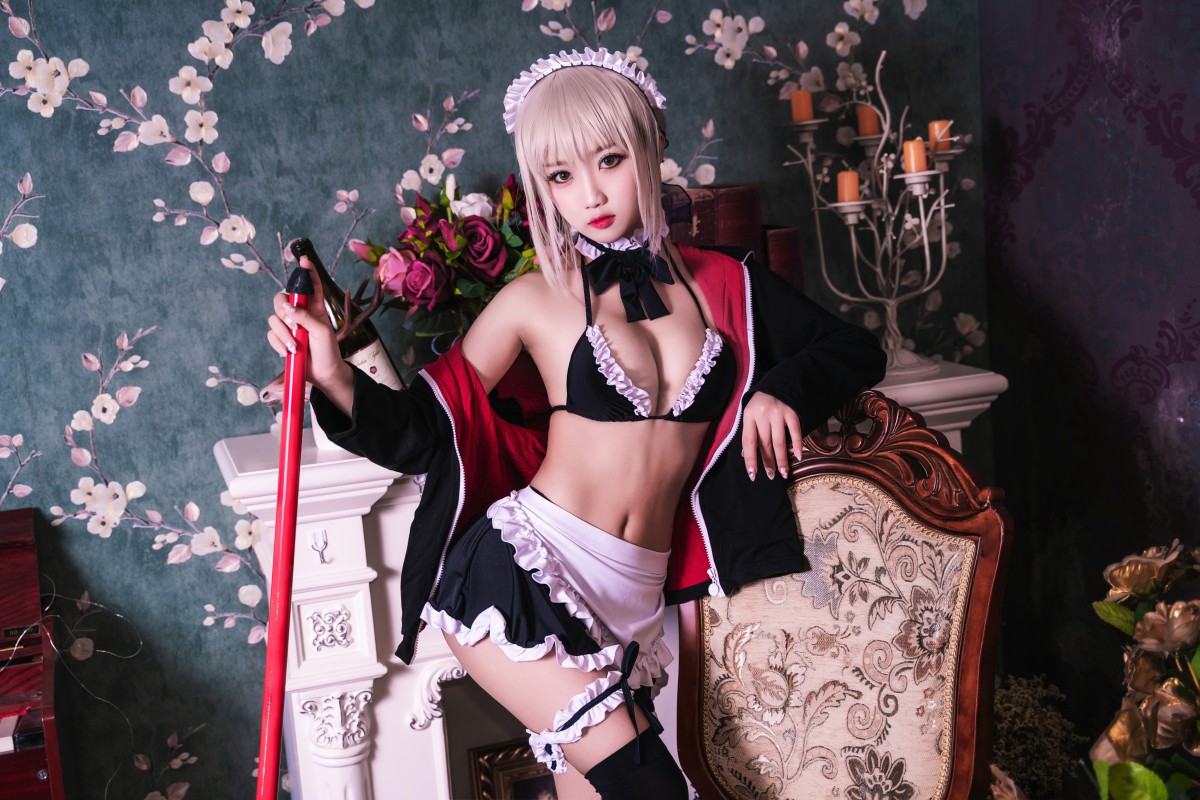 [Cosplay]鬼畜瑶在不在 – 黑呆女仆 – COSPLAY