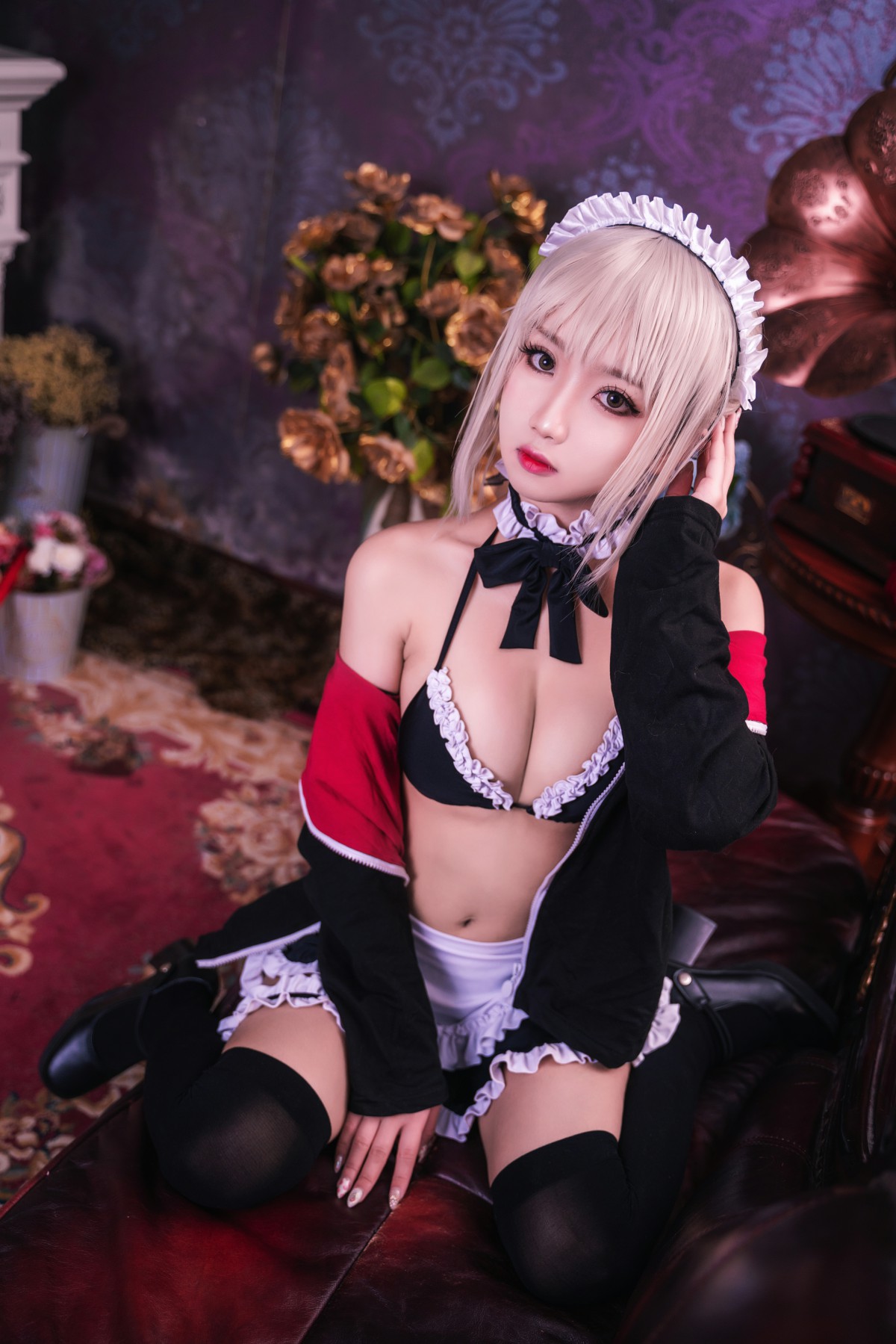 [Cosplay]鬼畜瑶在不在 – 黑呆女仆 – COSPLAY