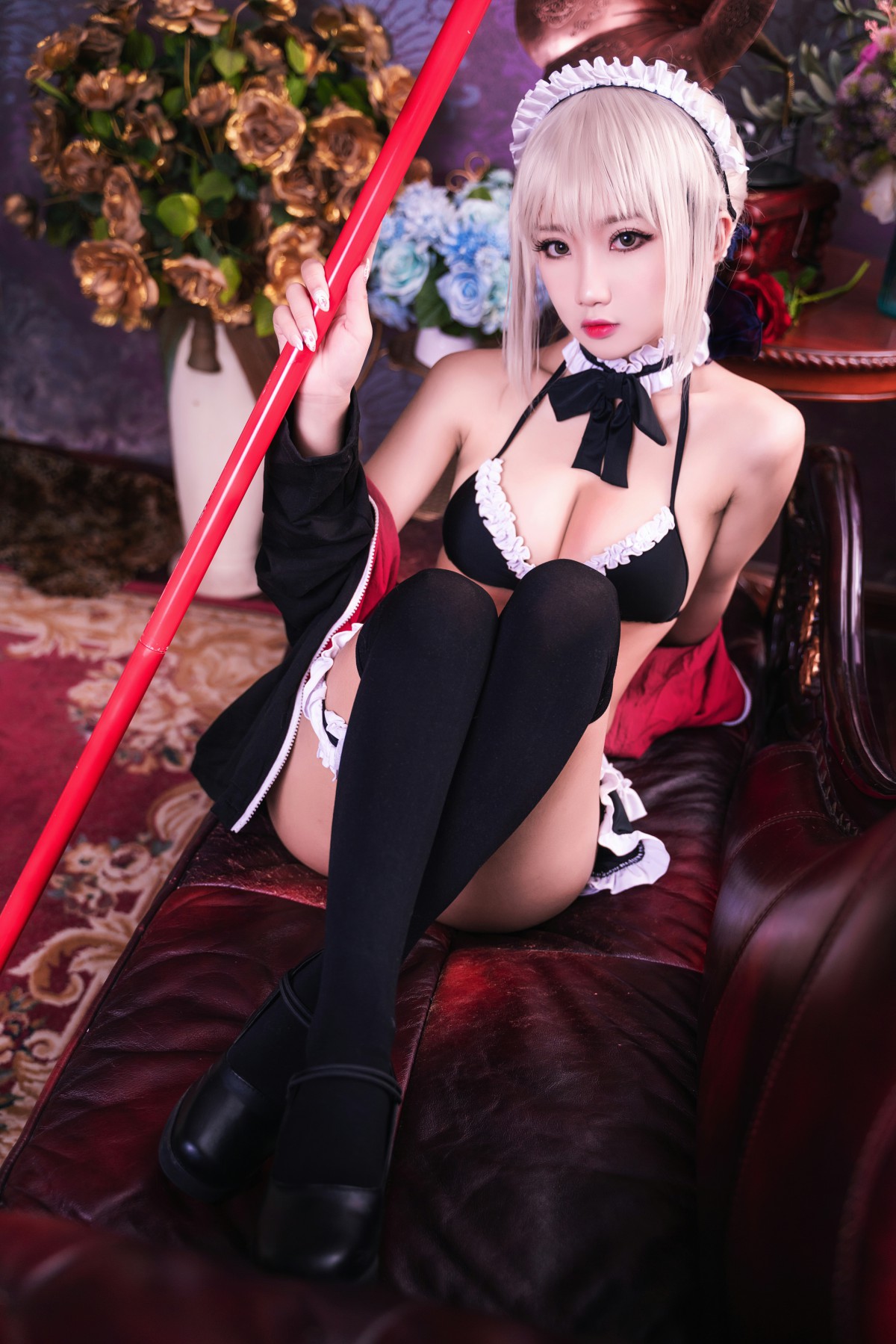 [Cosplay]鬼畜瑶在不在 – 黑呆女仆 – COSPLAY