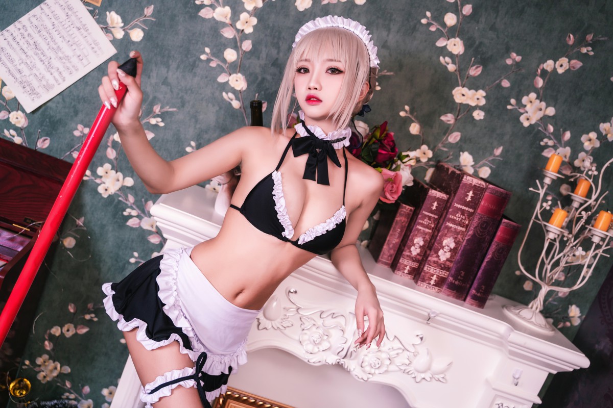 [Cosplay]鬼畜瑶在不在 – 黑呆女仆 – COSPLAY