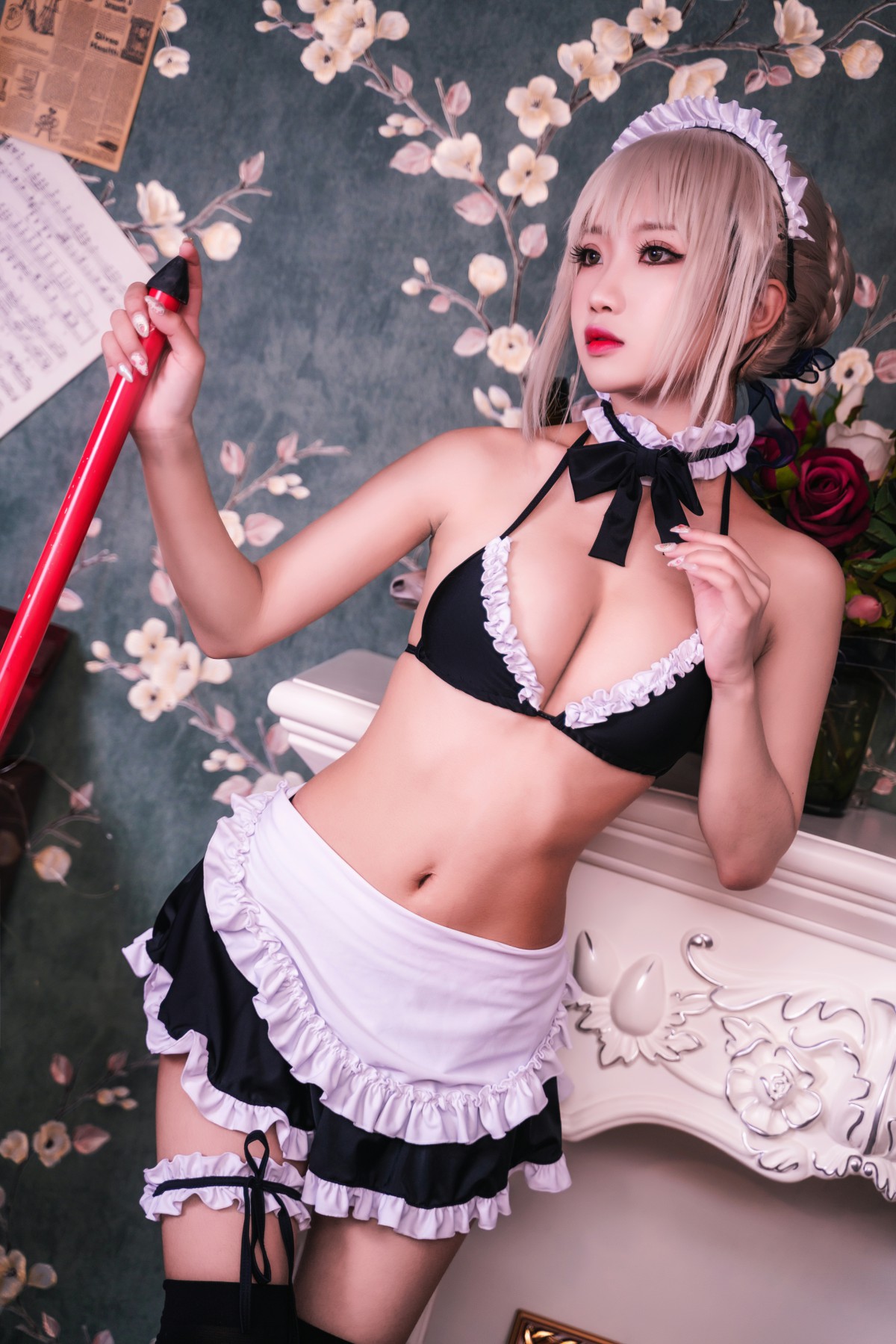 [Cosplay]鬼畜瑶在不在 – 黑呆女仆 – COSPLAY