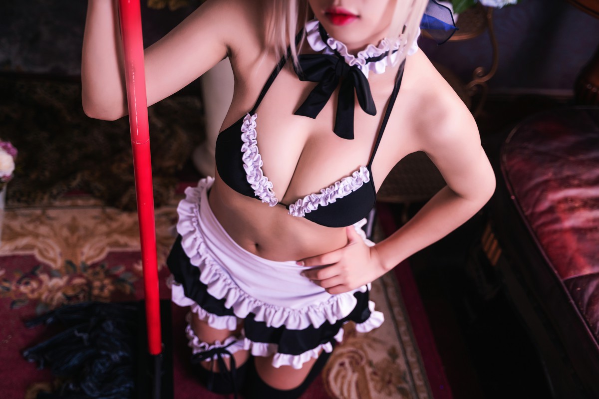 [Cosplay]鬼畜瑶在不在 – 黑呆女仆 – COSPLAY