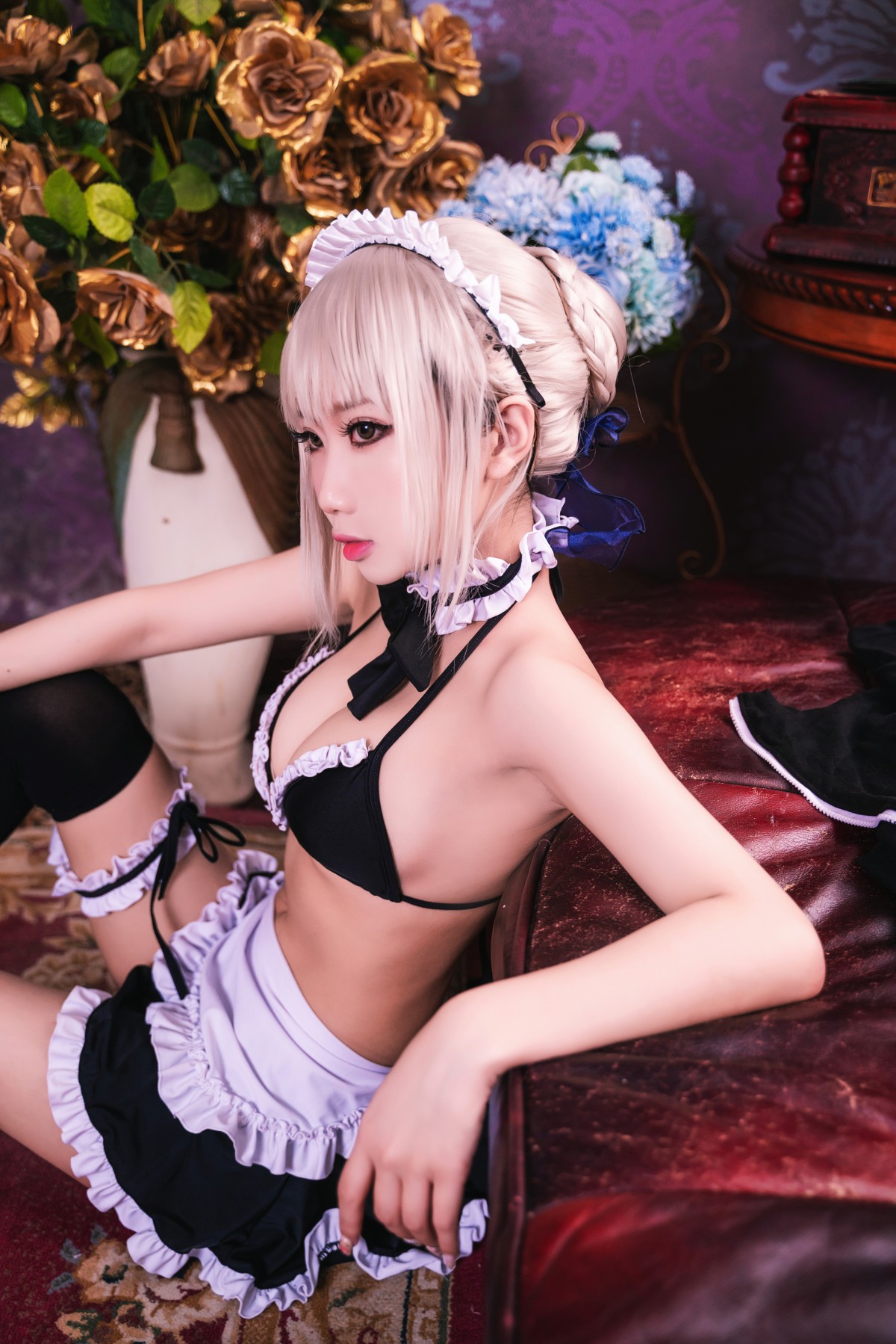 [Cosplay]鬼畜瑶在不在 – 黑呆女仆 – COSPLAY