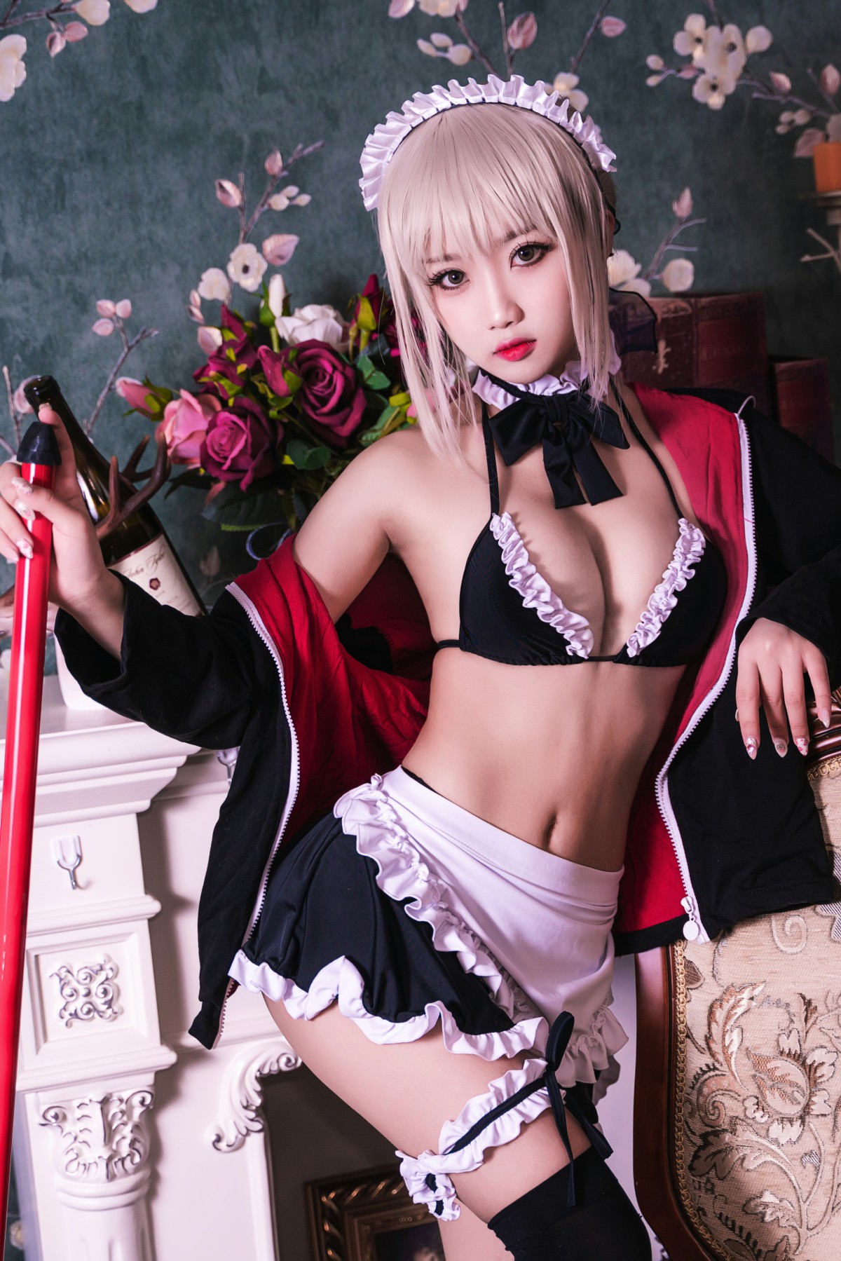[Cosplay]鬼畜瑶在不在 – 黑呆女仆 – COSPLAY