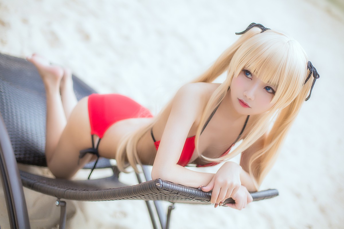[Cosplay]鬼畜瑶在不在 – 泳装魔女 – COSPLAY