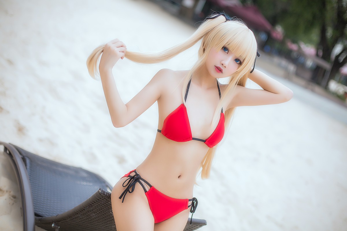 [Cosplay]鬼畜瑶在不在 – 泳装魔女 – COSPLAY