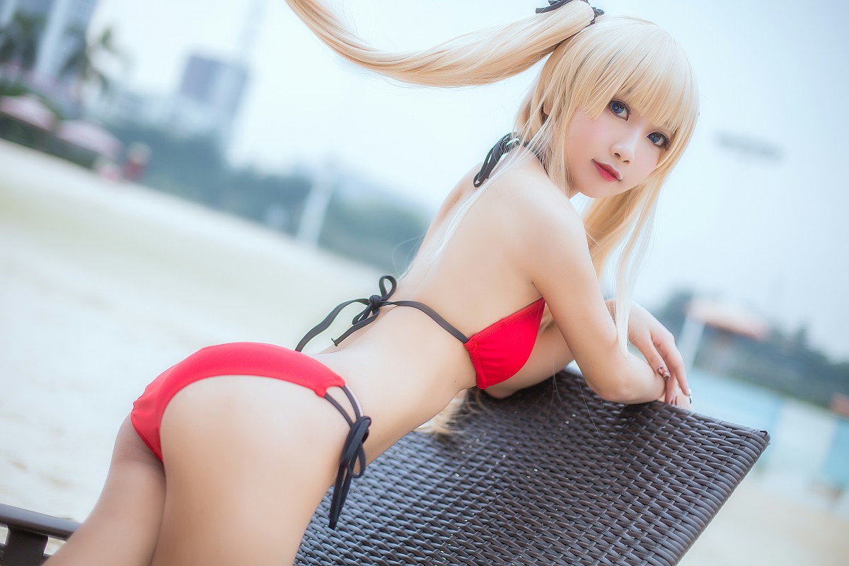 [Cosplay]鬼畜瑶在不在 – 泳装魔女 – COSPLAY