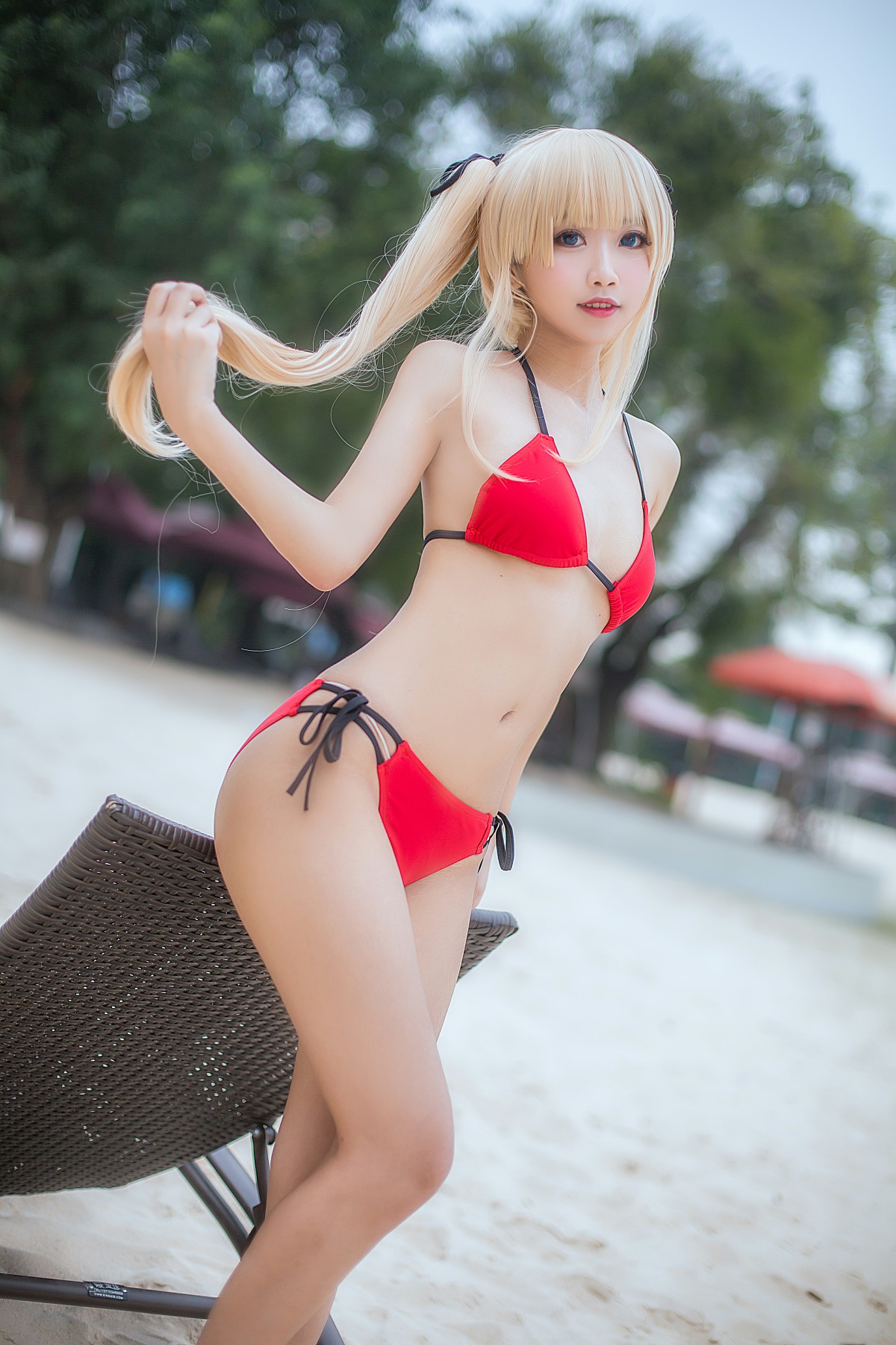 [Cosplay]鬼畜瑶在不在 – 泳装魔女 – COSPLAY