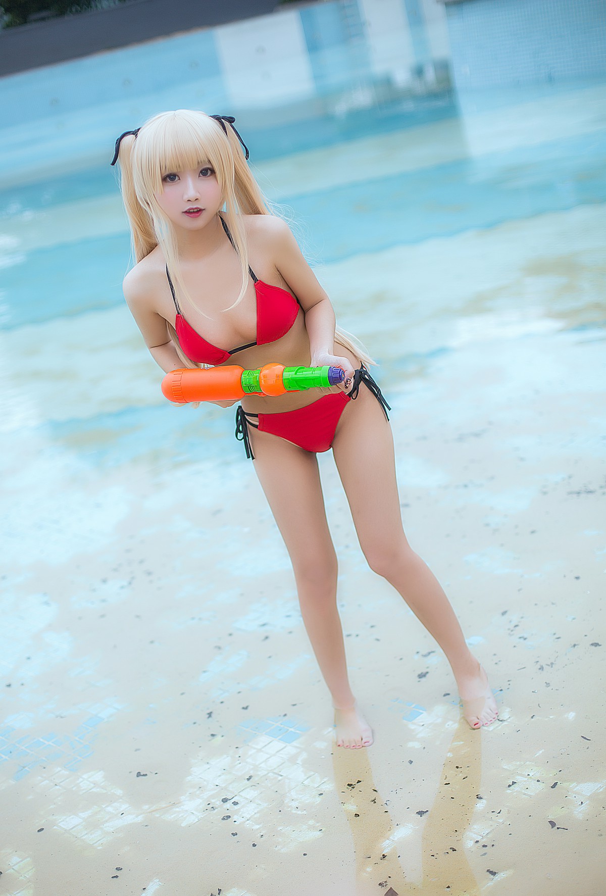 [Cosplay]鬼畜瑶在不在 – 泳装魔女 – COSPLAY