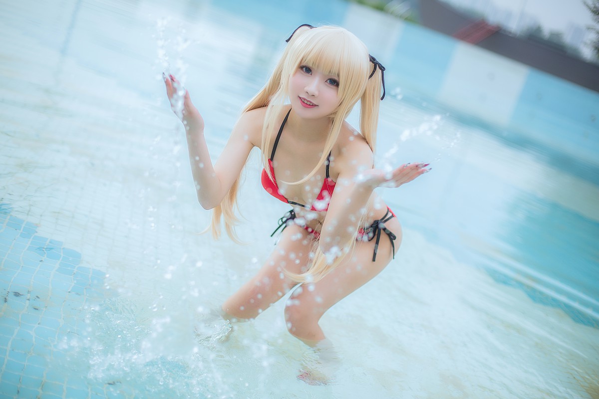 [Cosplay]鬼畜瑶在不在 – 泳装魔女 – COSPLAY