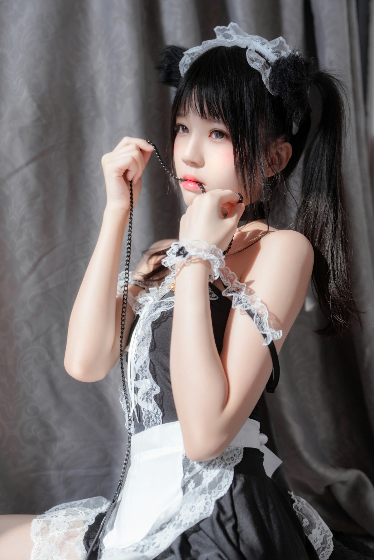 桜桃喵系列写真Vol.029 – 黑猫妹抖 – COSPLAY