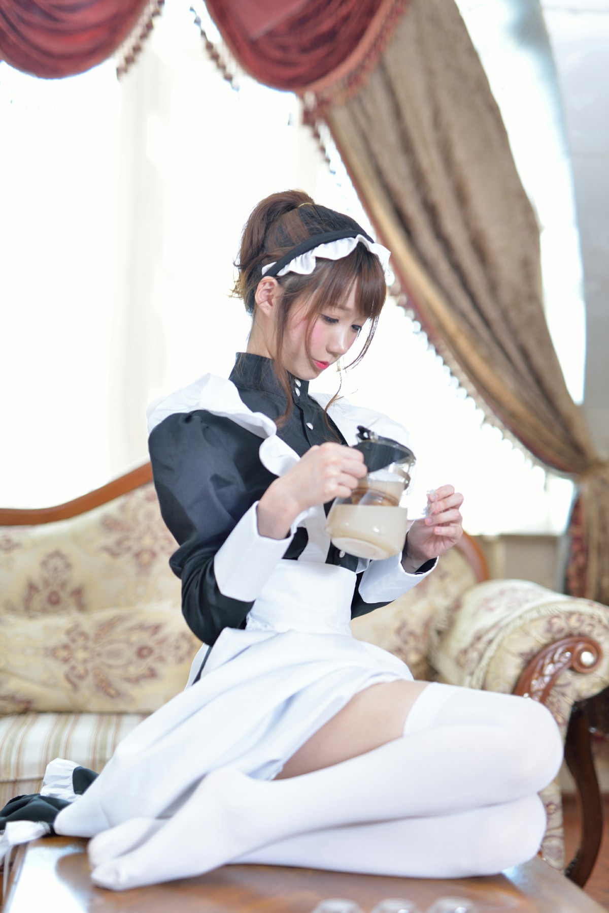 [Cosplay]NAGISA魔物喵 – vol.07 女仆小姐 图套 – COSPLAY
