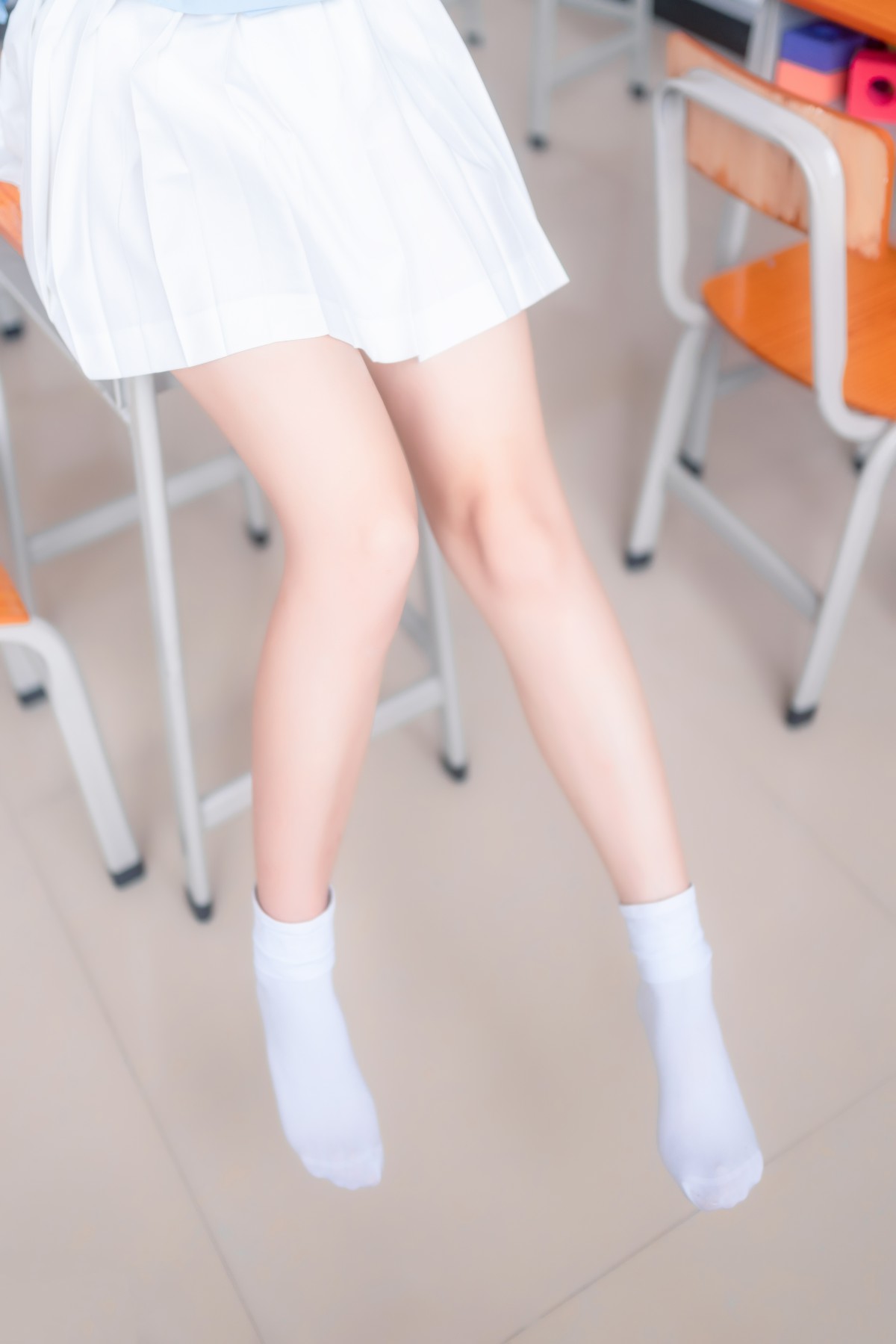 [喵糖映画]VOL.009 小黄鸭与白丝 – COSPLAY