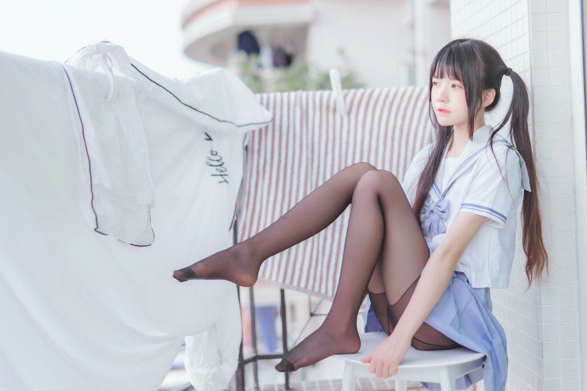 [Cosplay]桜桃喵 – 校服黑丝 – COSPLAY