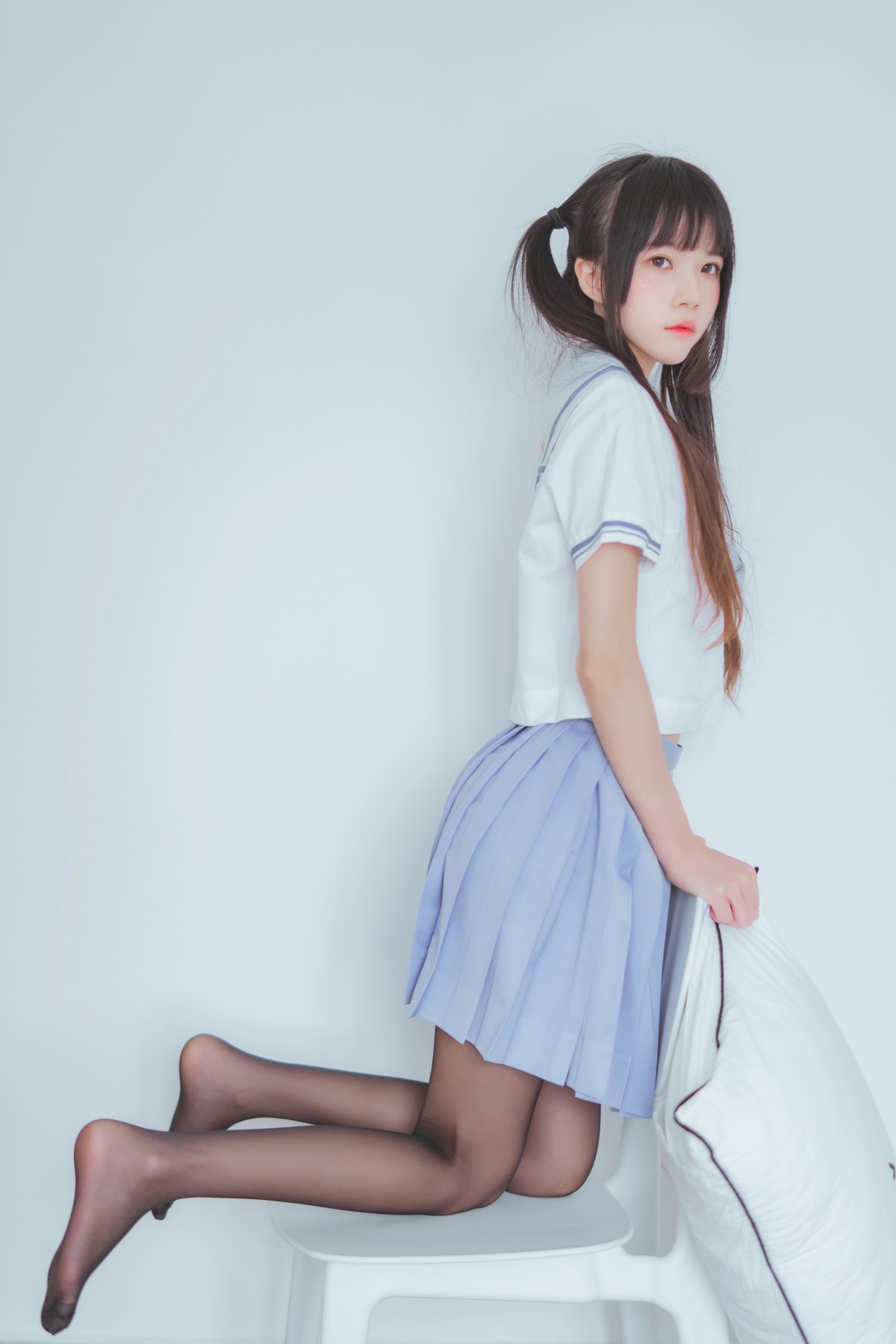 [Cosplay]桜桃喵 – 校服黑丝 – COSPLAY