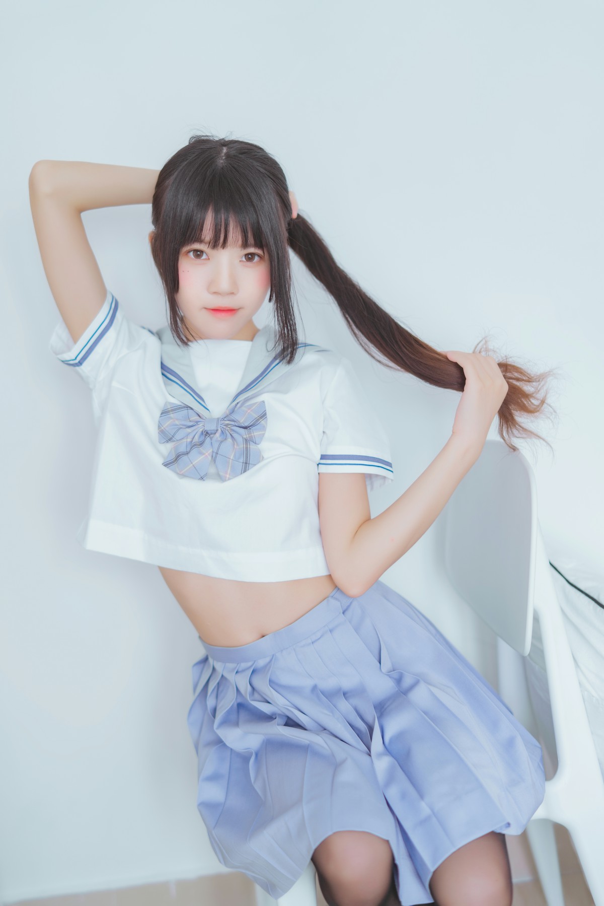 [Cosplay]桜桃喵 – 校服黑丝 – COSPLAY