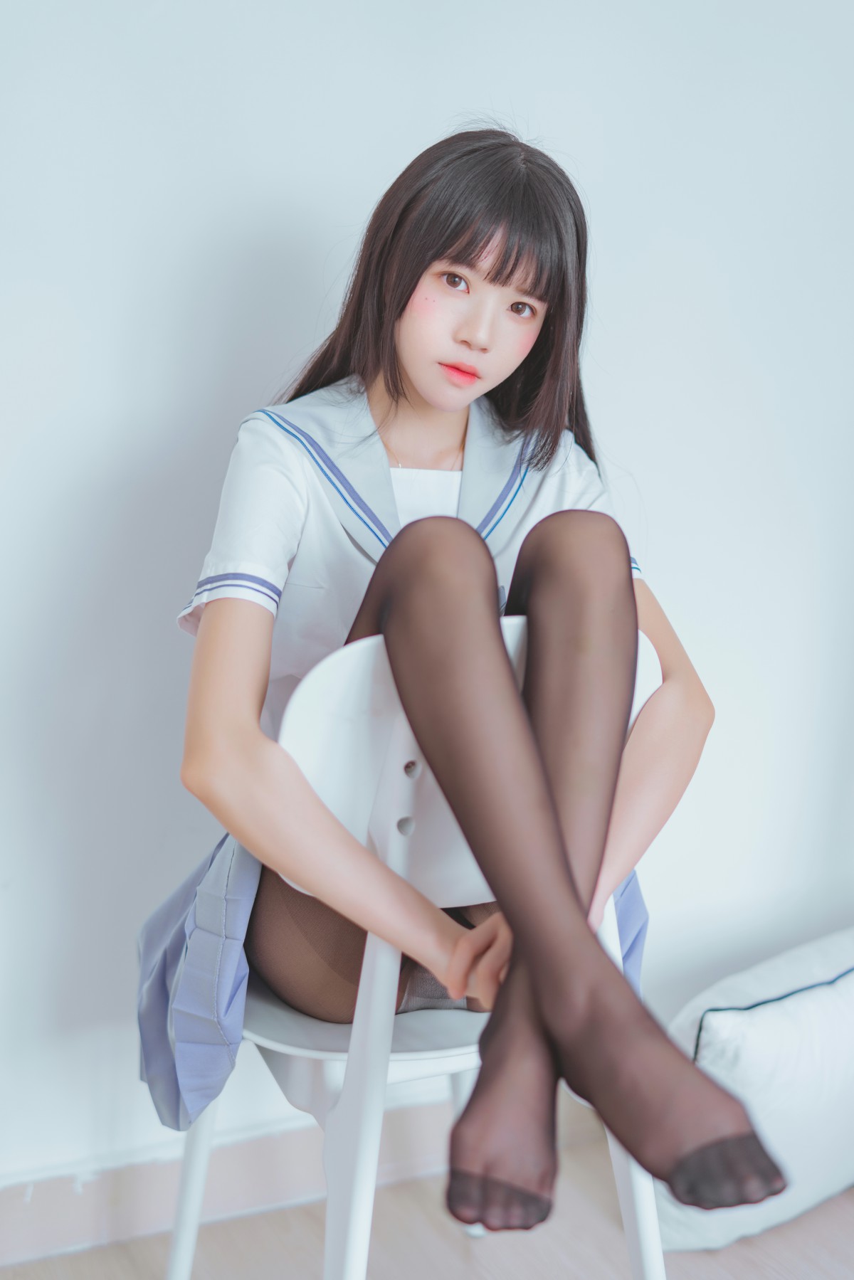 [Cosplay]桜桃喵 – 校服黑丝 – COSPLAY