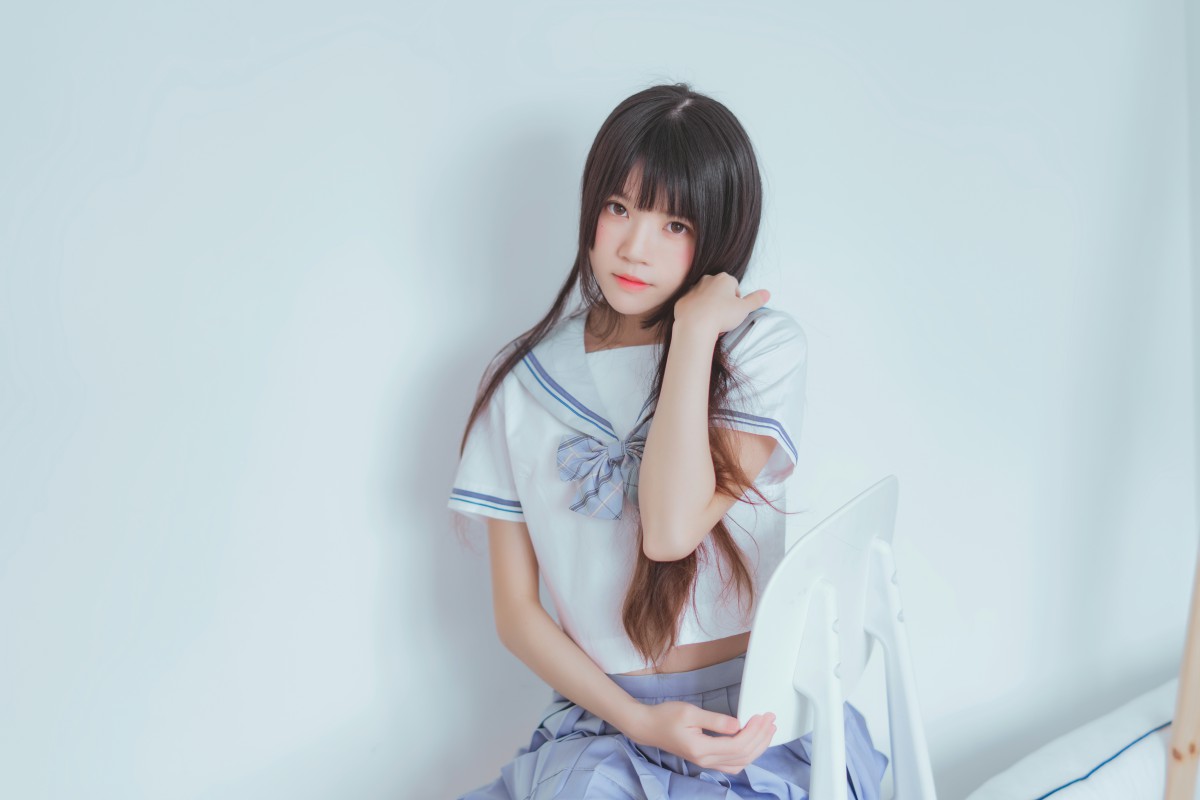 [Cosplay]桜桃喵 – 校服黑丝 – COSPLAY