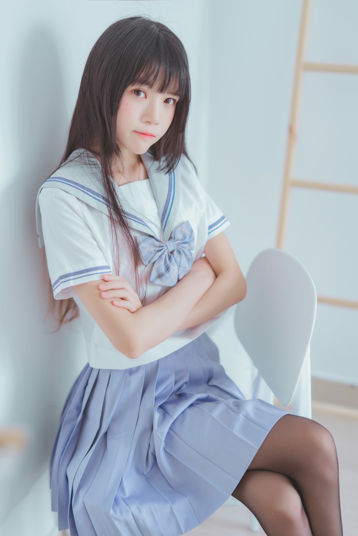 [Cosplay]桜桃喵 – 校服黑丝 – COSPLAY