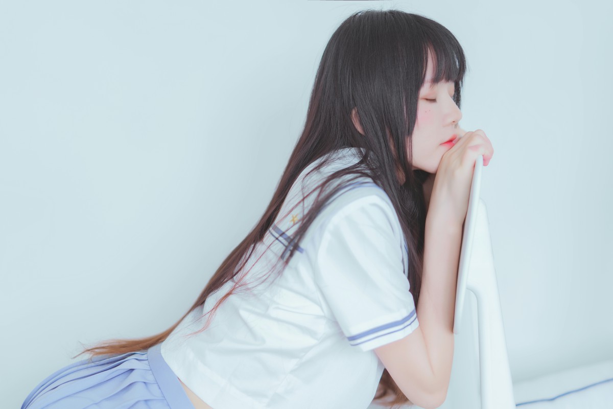 [Cosplay]桜桃喵 – 校服黑丝 – COSPLAY
