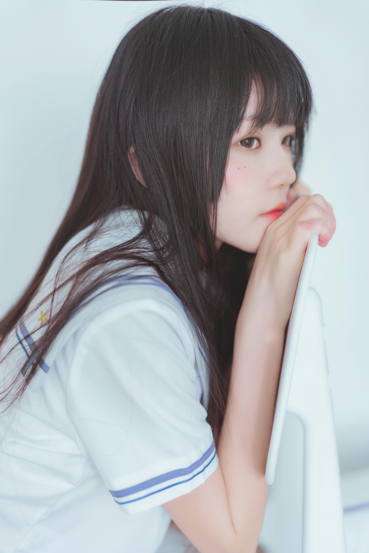 [Cosplay]桜桃喵 – 校服黑丝 – COSPLAY