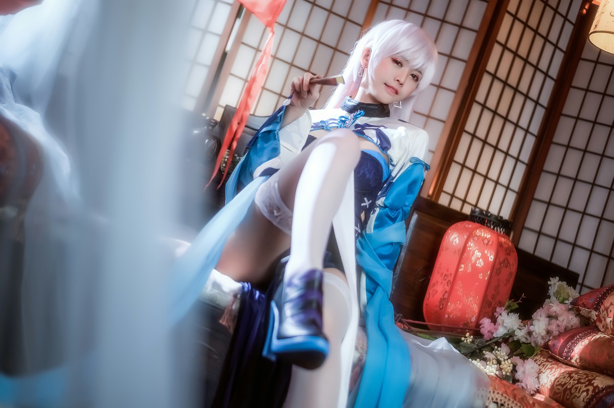 [Cosplay]鳗鱼霏儿 – 碧蓝华裳 贝姐 – COSPLAY