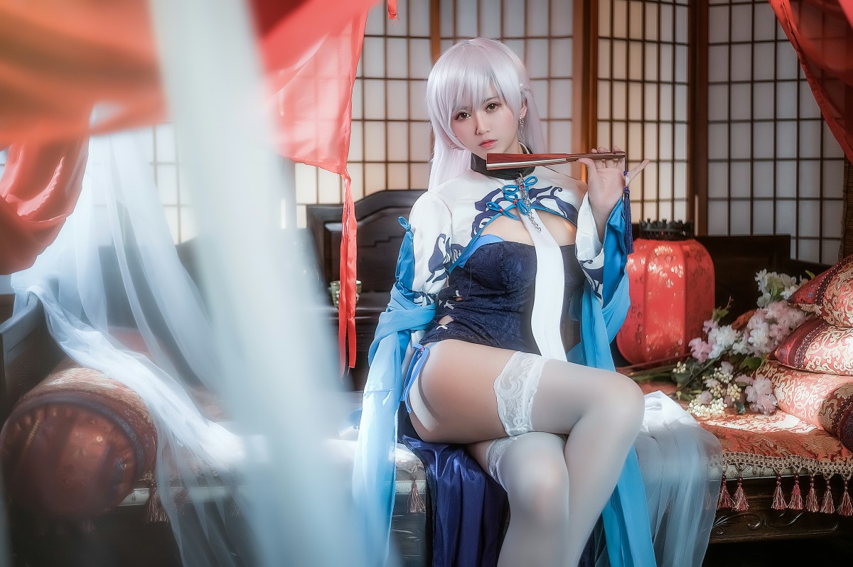 [Cosplay]鳗鱼霏儿 – 碧蓝华裳 贝姐 – COSPLAY