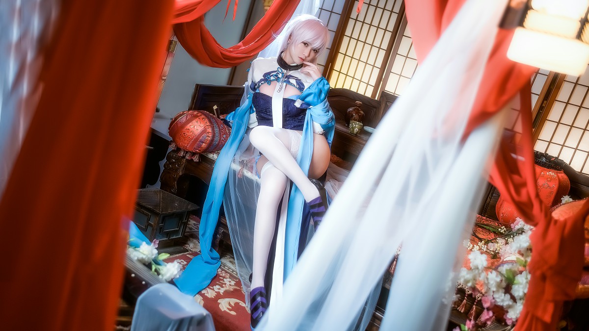 [Cosplay]鳗鱼霏儿 – 碧蓝华裳 贝姐 – COSPLAY