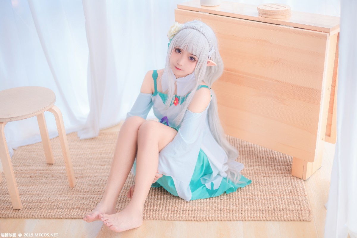 [喵糖映画]VOL.020 COS白发魔女 – COSPLAY