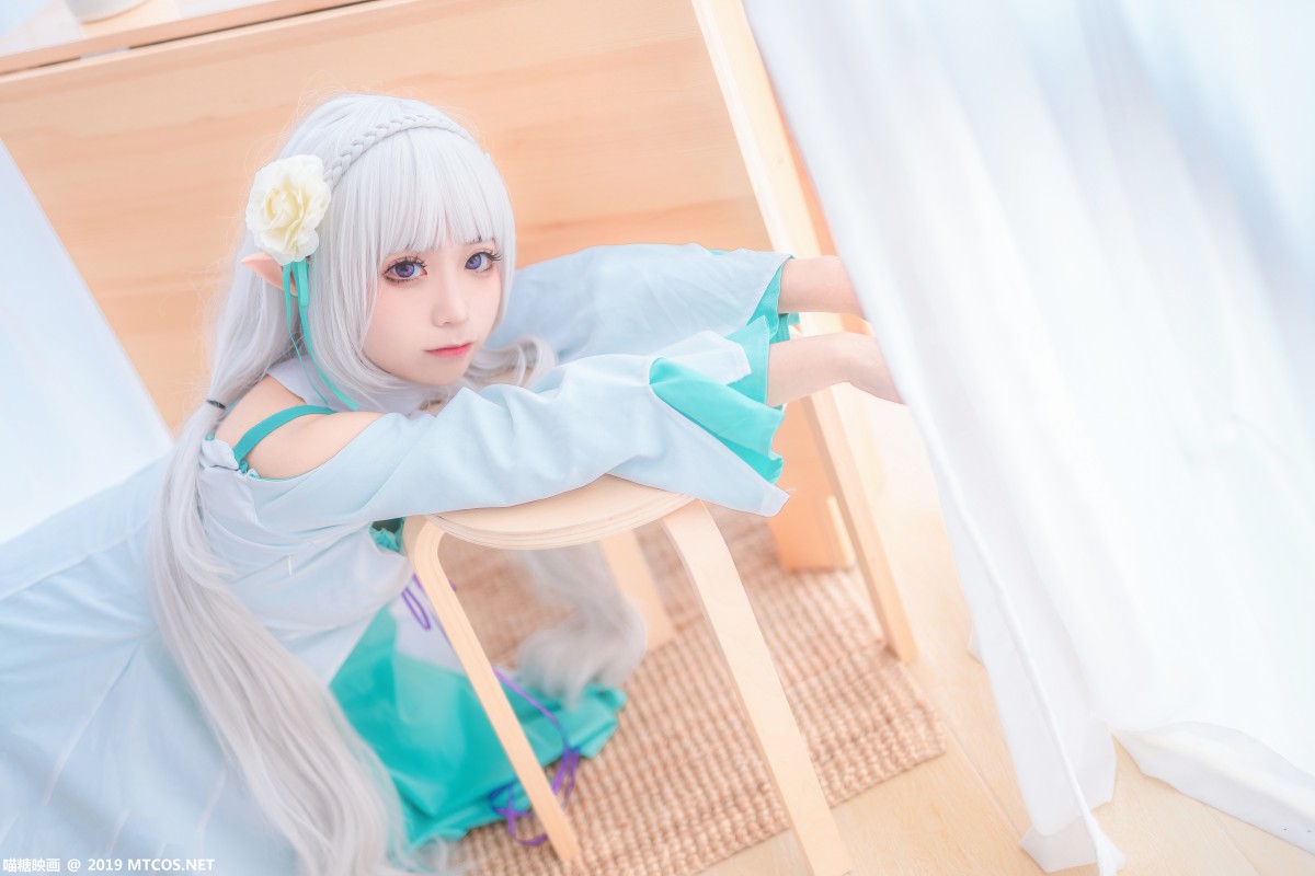 [喵糖映画]VOL.020 COS白发魔女 – COSPLAY