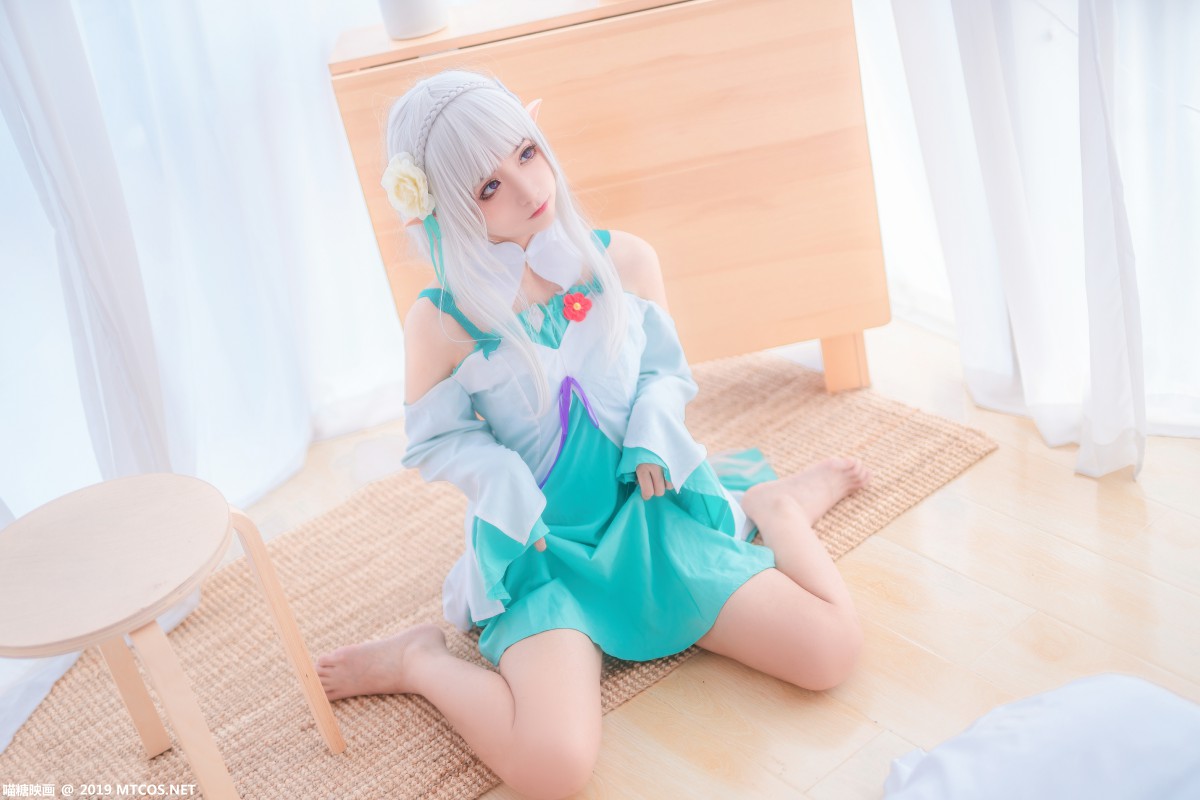 [喵糖映画]VOL.020 COS白发魔女 – COSPLAY