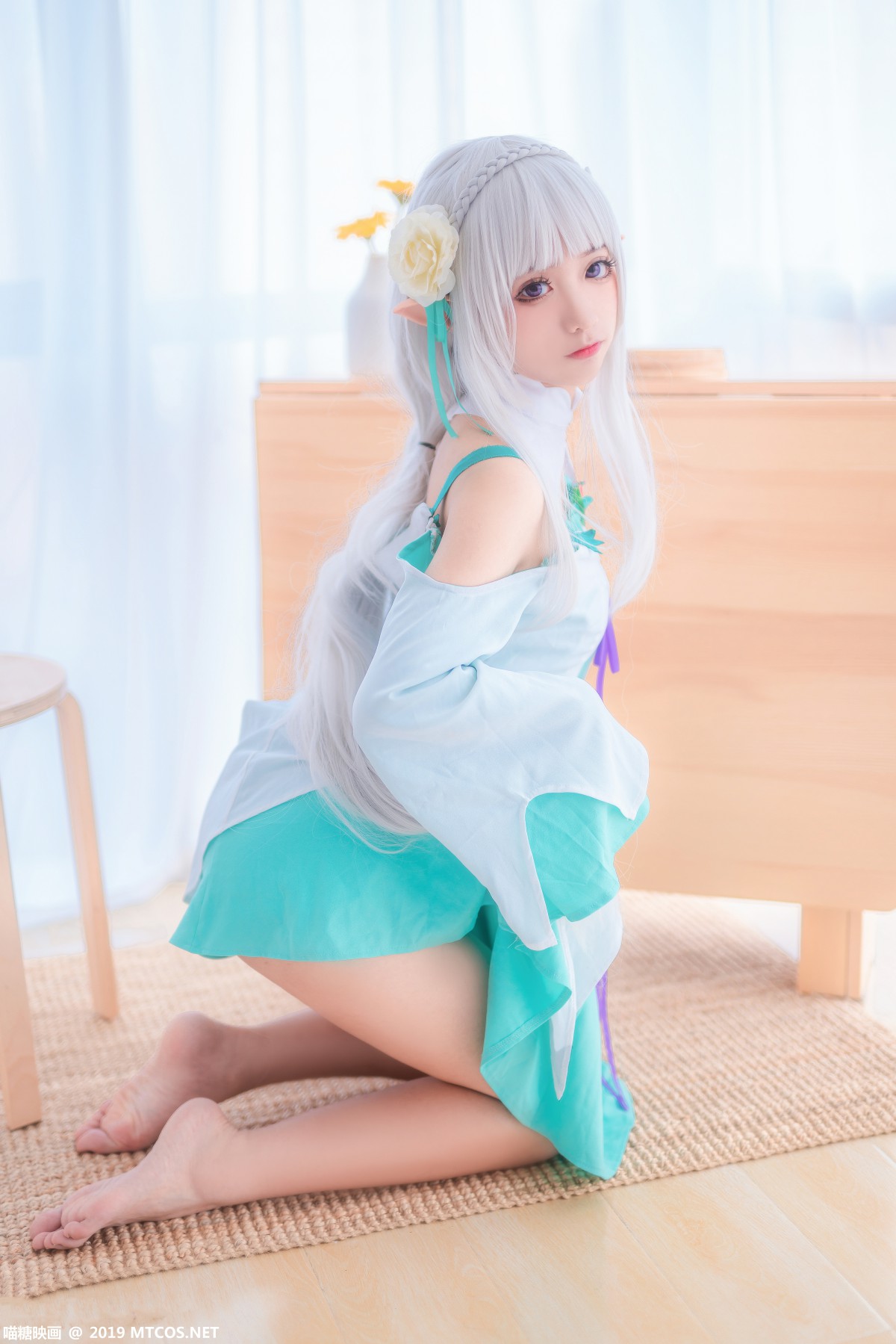 [喵糖映画]VOL.020 COS白发魔女 – COSPLAY
