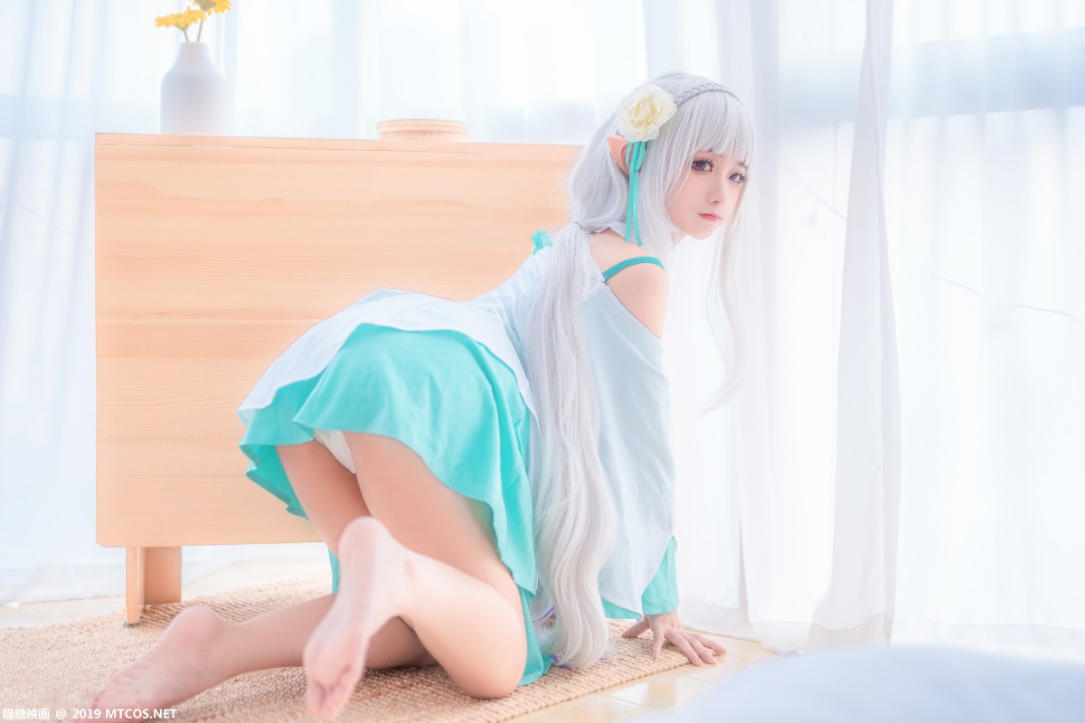 [喵糖映画]VOL.020 COS白发魔女 – COSPLAY