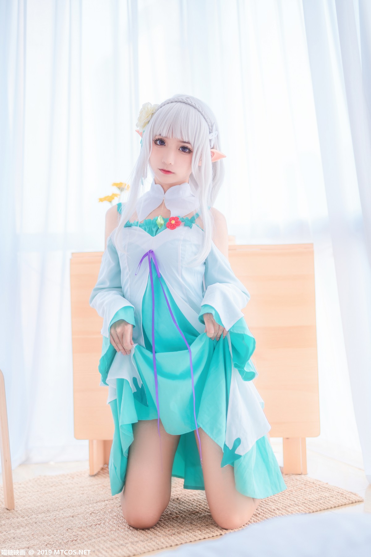[喵糖映画]VOL.020 COS白发魔女 – COSPLAY