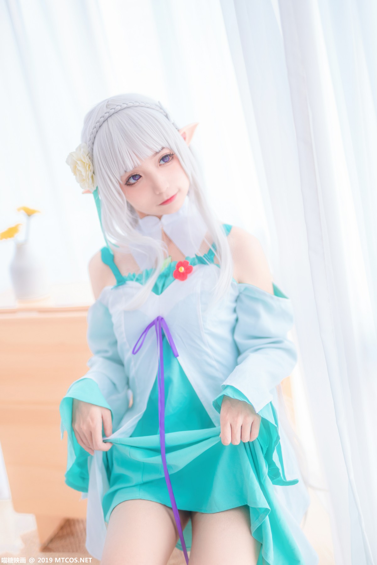 [喵糖映画]VOL.020 COS白发魔女 – COSPLAY