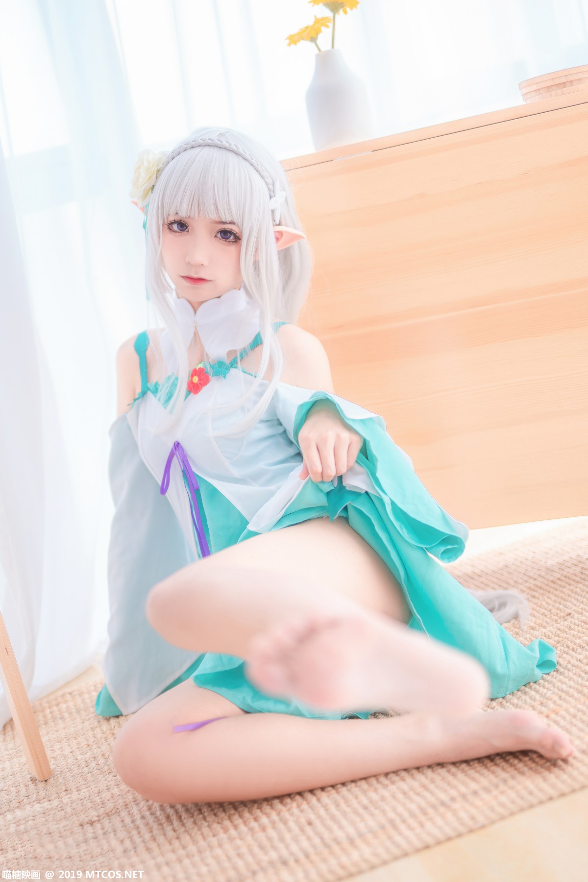 [喵糖映画]VOL.020 COS白发魔女 – COSPLAY