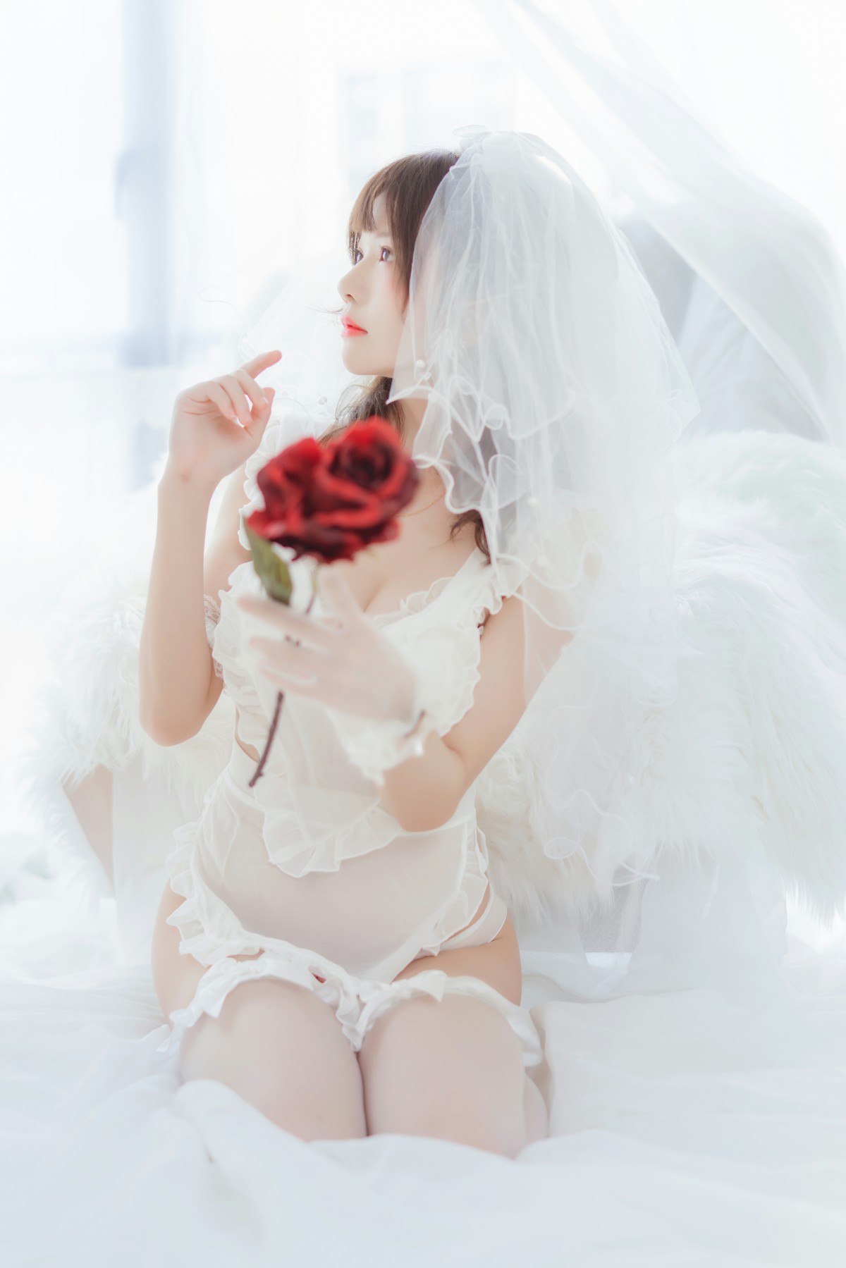 [Cosplay]桜桃喵 – 轻纱 – COSPLAY