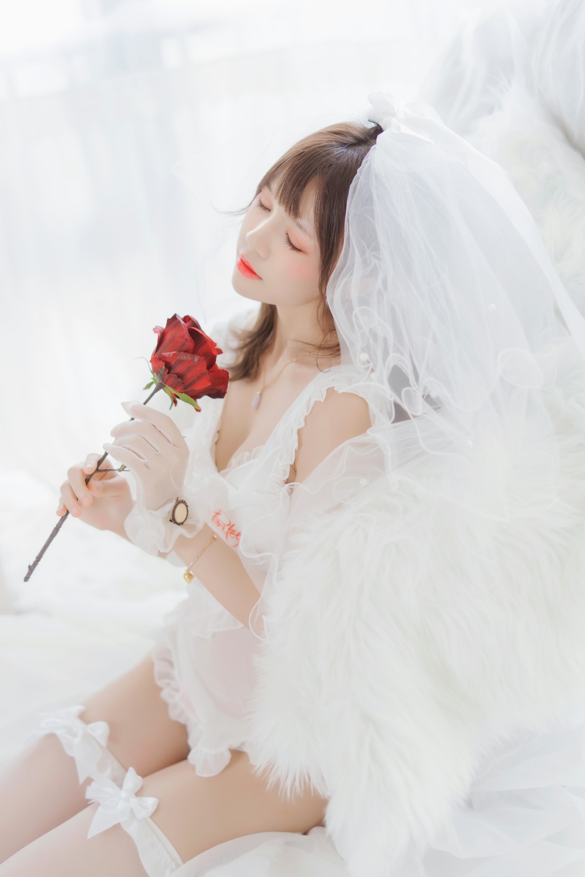 [Cosplay]桜桃喵 – 轻纱 – COSPLAY